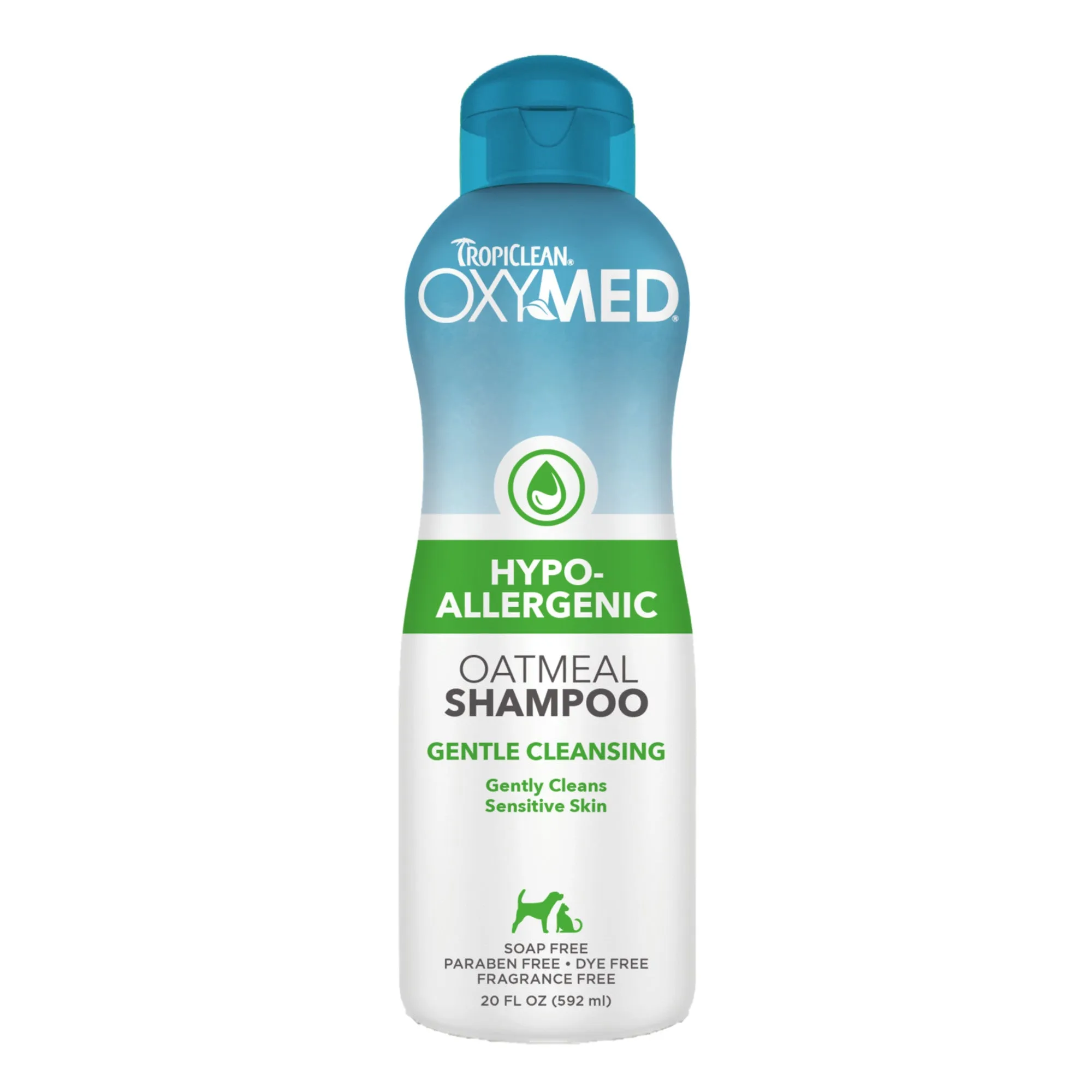 20% OFF: TropiClean OxyMed Hypoallergenic Oatmeal Shampoo For Dogs & Cats