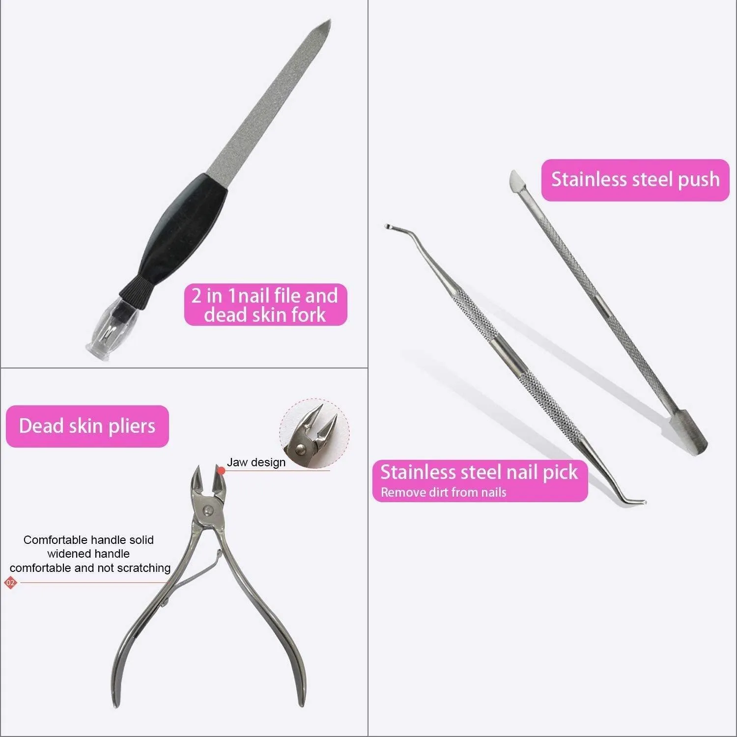 23 in 1 Pedicure Kit Professional Tools Pedicure Set