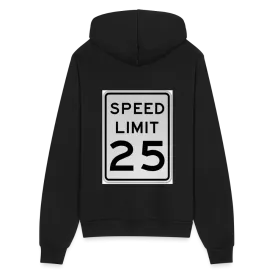 25MPH Dog Walking/Kids Safety Bella   Canvas Unisex Full Zip Hoodie