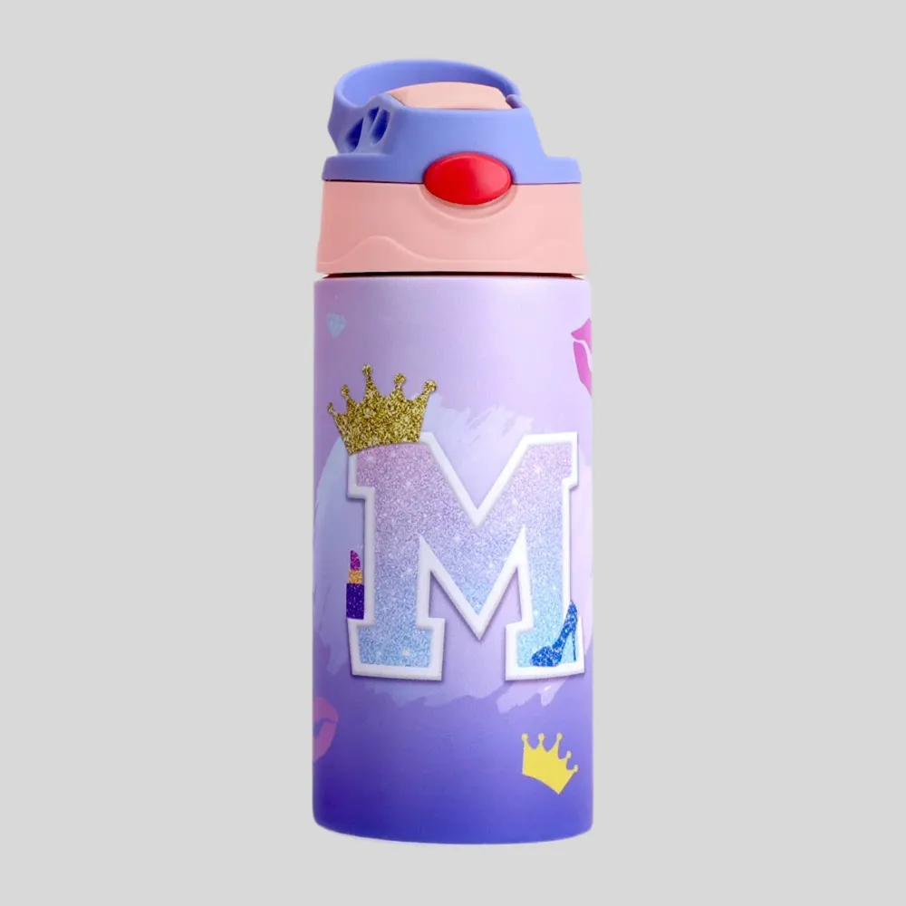 360ML Mermaid Kids Insulated Water Bottle Stainless Steel Thermos Bottle