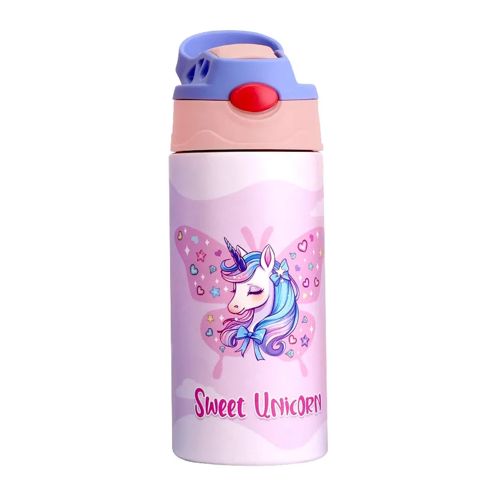 360ML Mermaid Kids Insulated Water Bottle Stainless Steel Thermos Bottle
