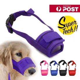 Adjustable Breathable Dog Muzzle Anti-Barking Pet Accessory