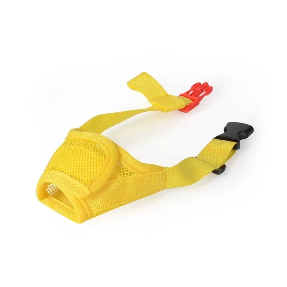 Anti Barking Adjustable Mesh Breathable Pet Mouth Muzzle