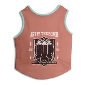 Art Is The Bomb Cat Sweatshirt