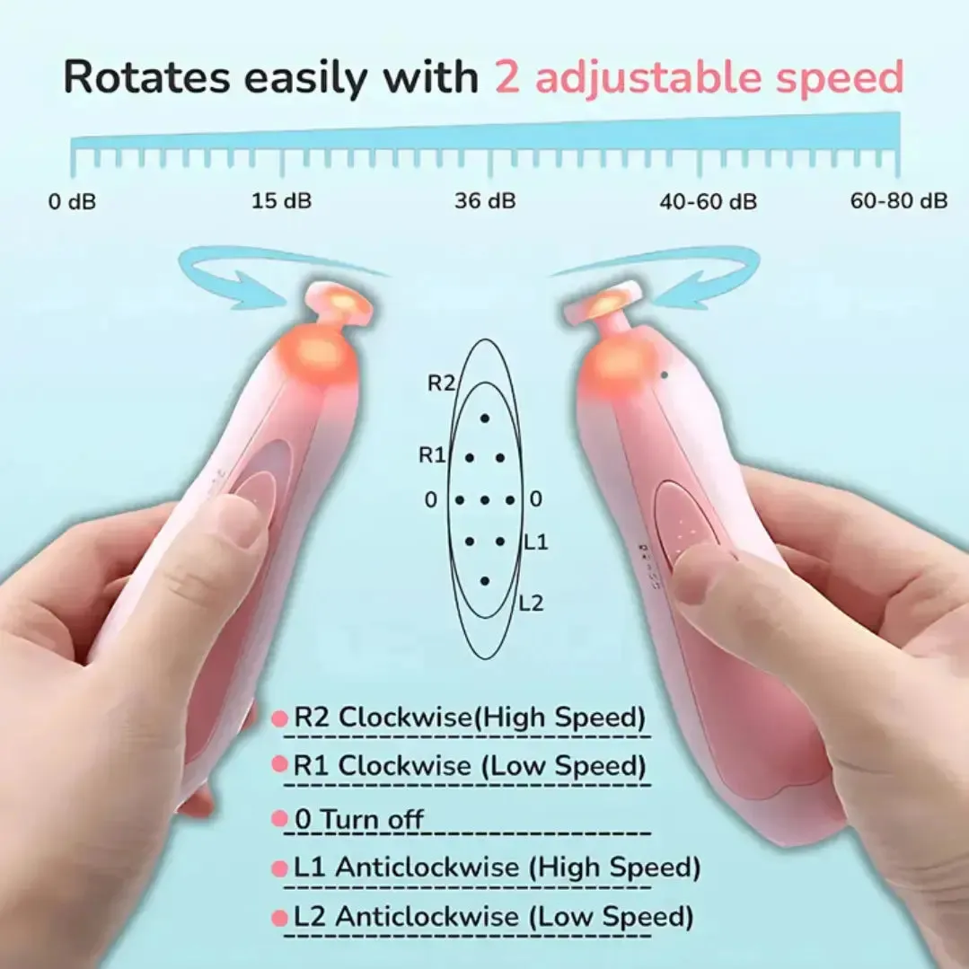 Baby Nail Cutter with Light, Baby Nail Trimmer