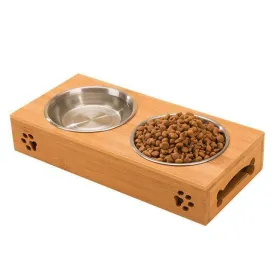 Bamboo Stainless Steel Bowl
