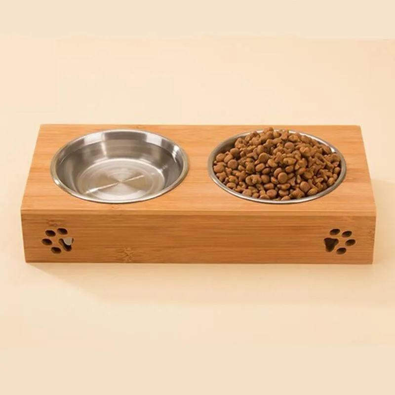 Bamboo Stainless Steel Bowl