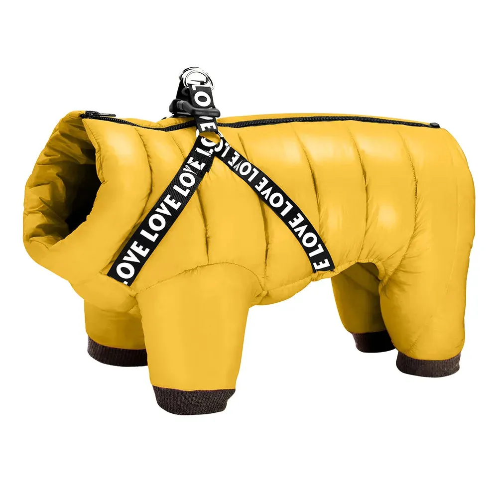 BLU - Super Warm Waterproof  Dog Jacket