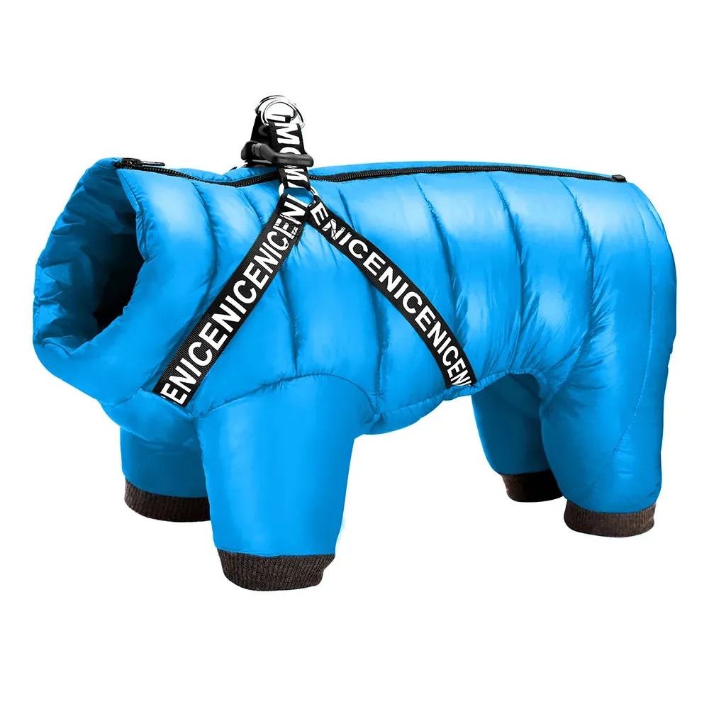 BLU - Super Warm Waterproof  Dog Jacket
