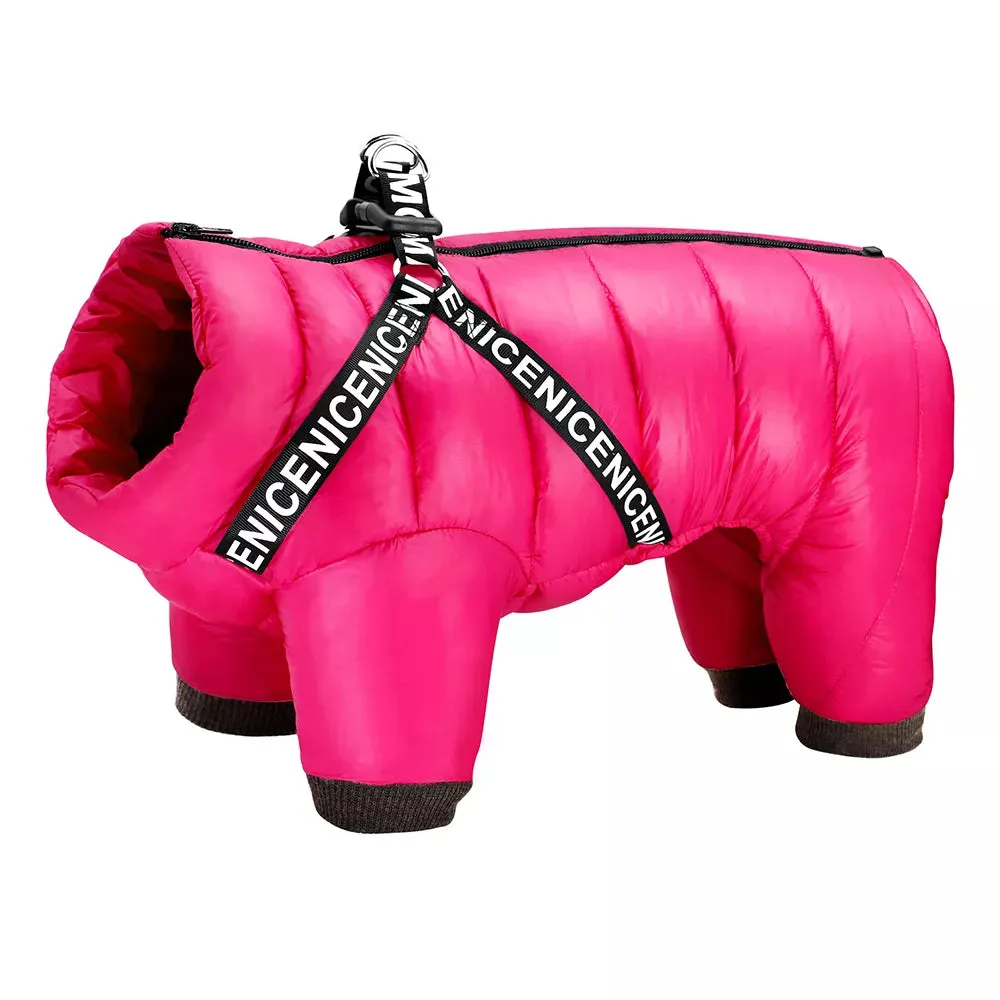 BLU - Super Warm Waterproof  Dog Jacket