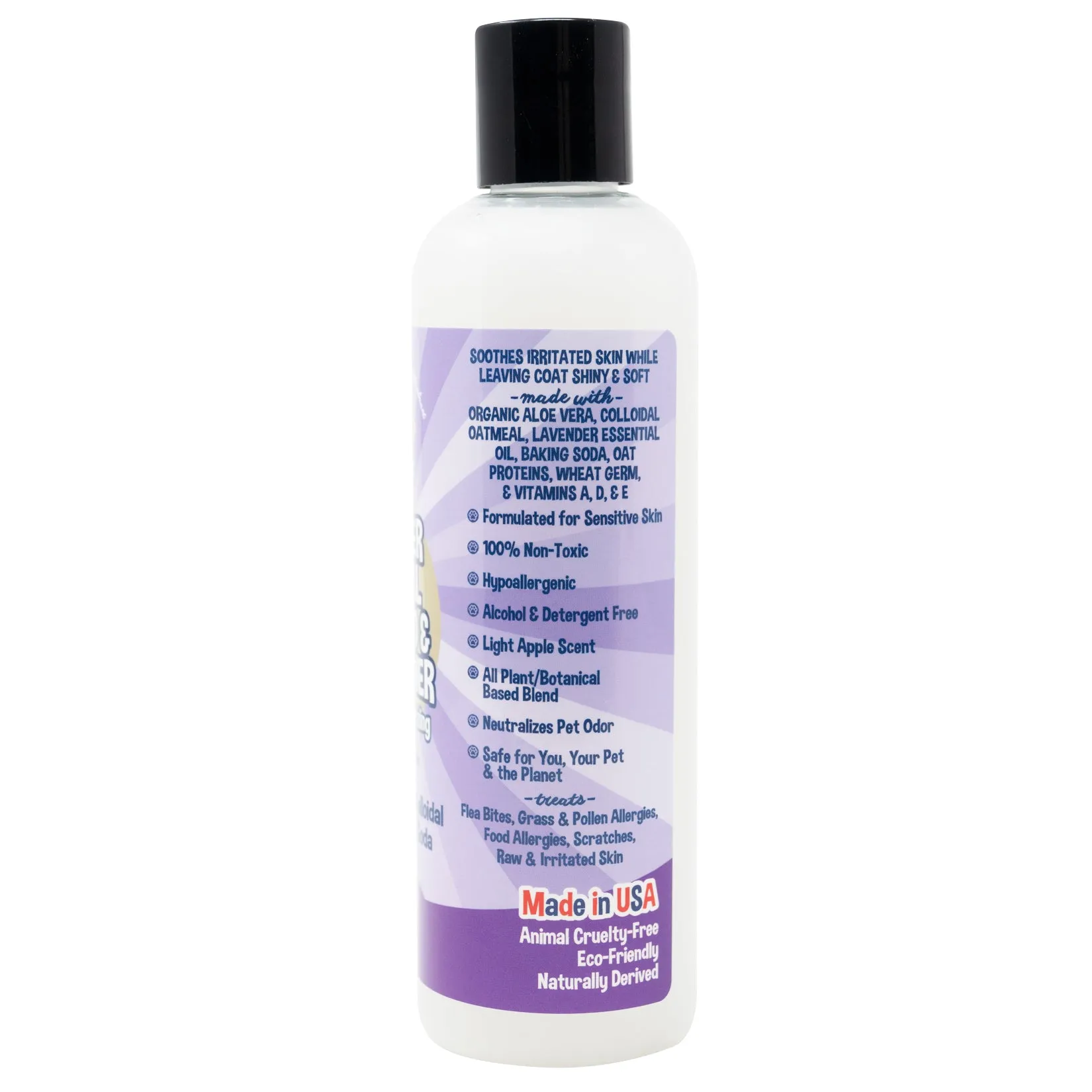 Bodhi Dog Organic Lavender Oatmeal Dog Shampoo and Conditioner | Hypoallergenic Conditioning Deodorizing Formula for Dogs Cats & Pets | Treatment Wash Soothes Dry Itchy Skin Allergy Relief | Made in USA