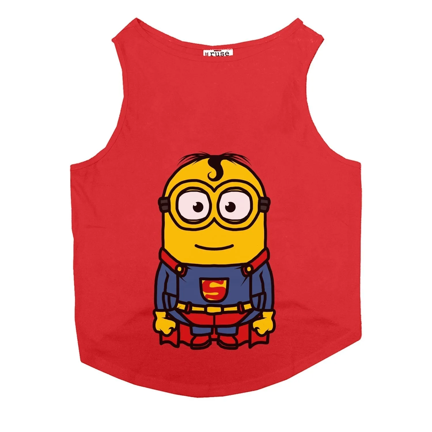 Cartoon Super Hero Dog Tee