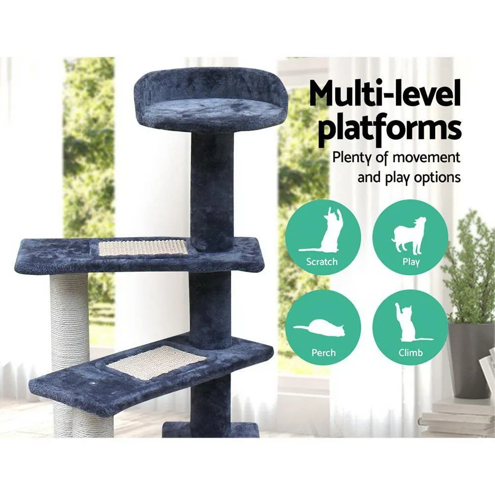 Cat Tree 100cm Trees Scratching Tower Steps