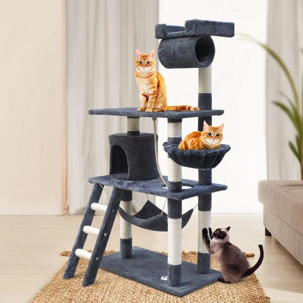 Cat Tree 141cm Trees Scratching Post Scratcher