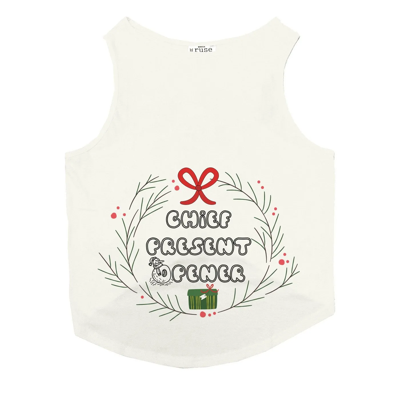 'Chief Present Opener' Dog Tee