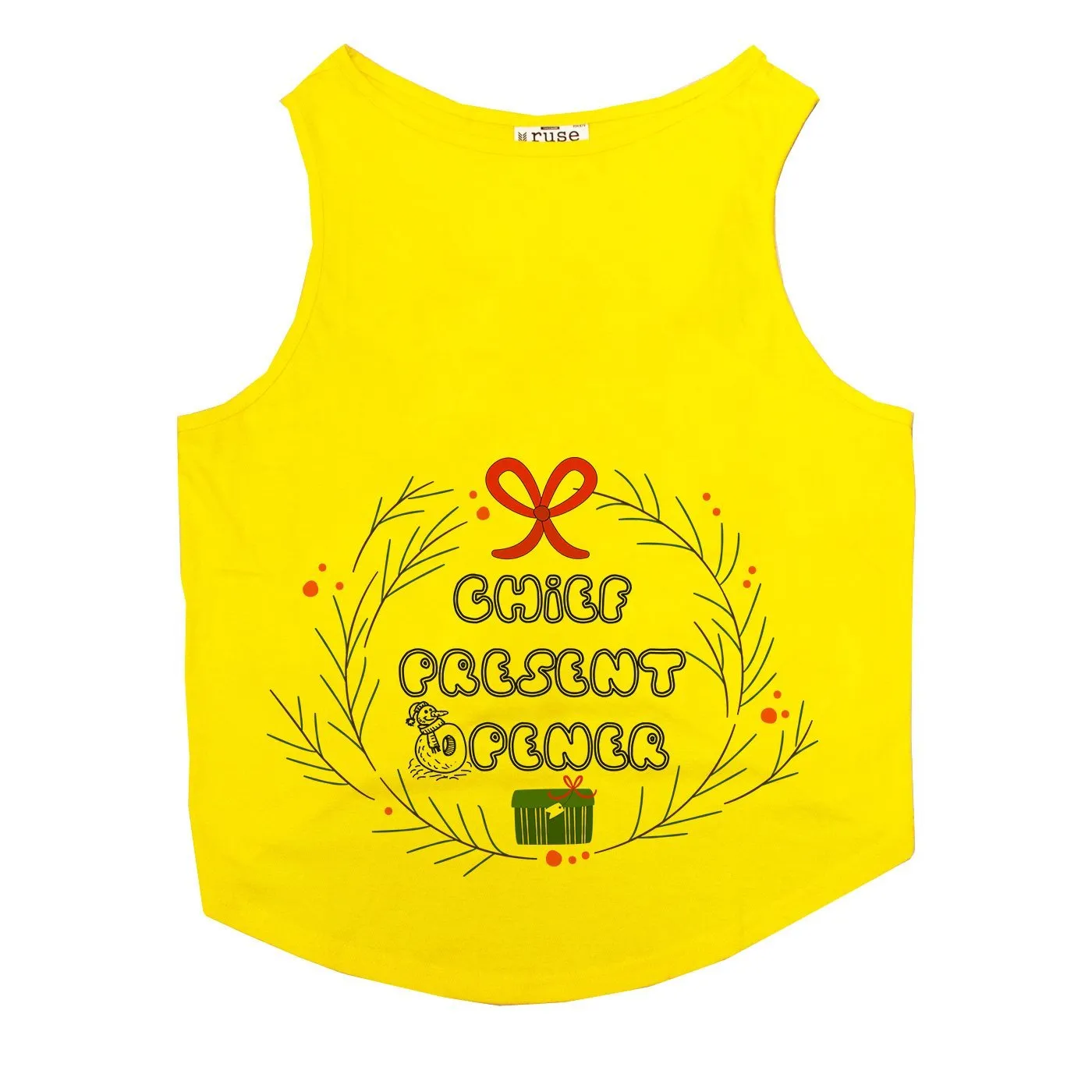 'Chief Present Opener' Dog Tee