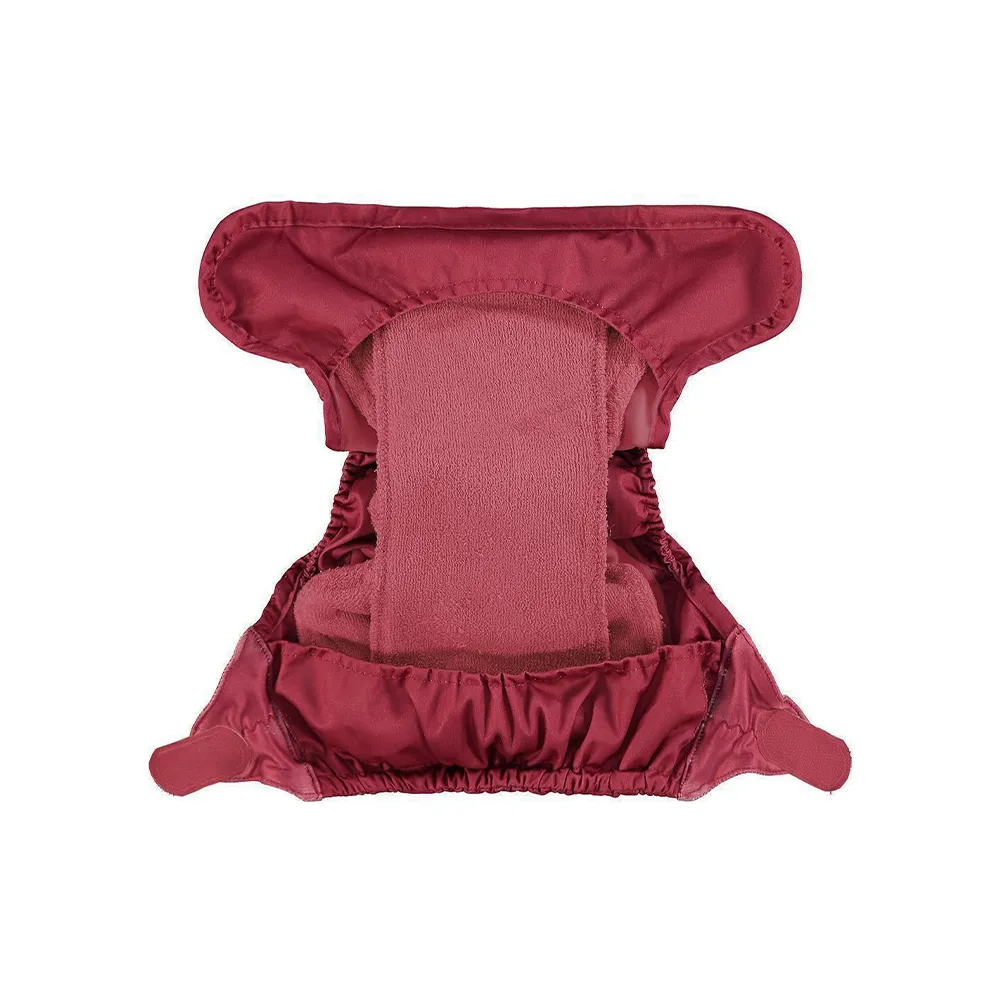 Close Pop-in Part-time Reusable Birth to Potty Nappy Pack - Unisex Bundle Includes 10 Bamboo Aplix Nappies Plus Accessories