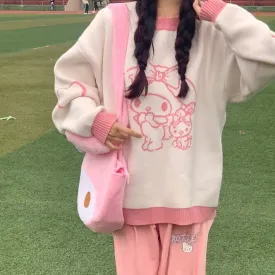 Cozy Kawaii Pastel Knit Pullovers