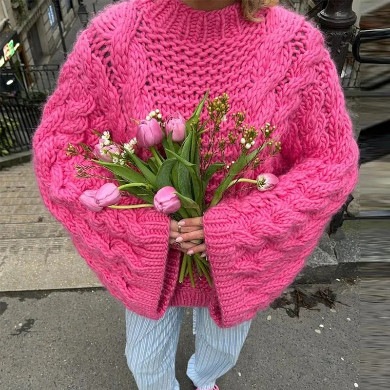 Cozy Oversized Knitted Sweater