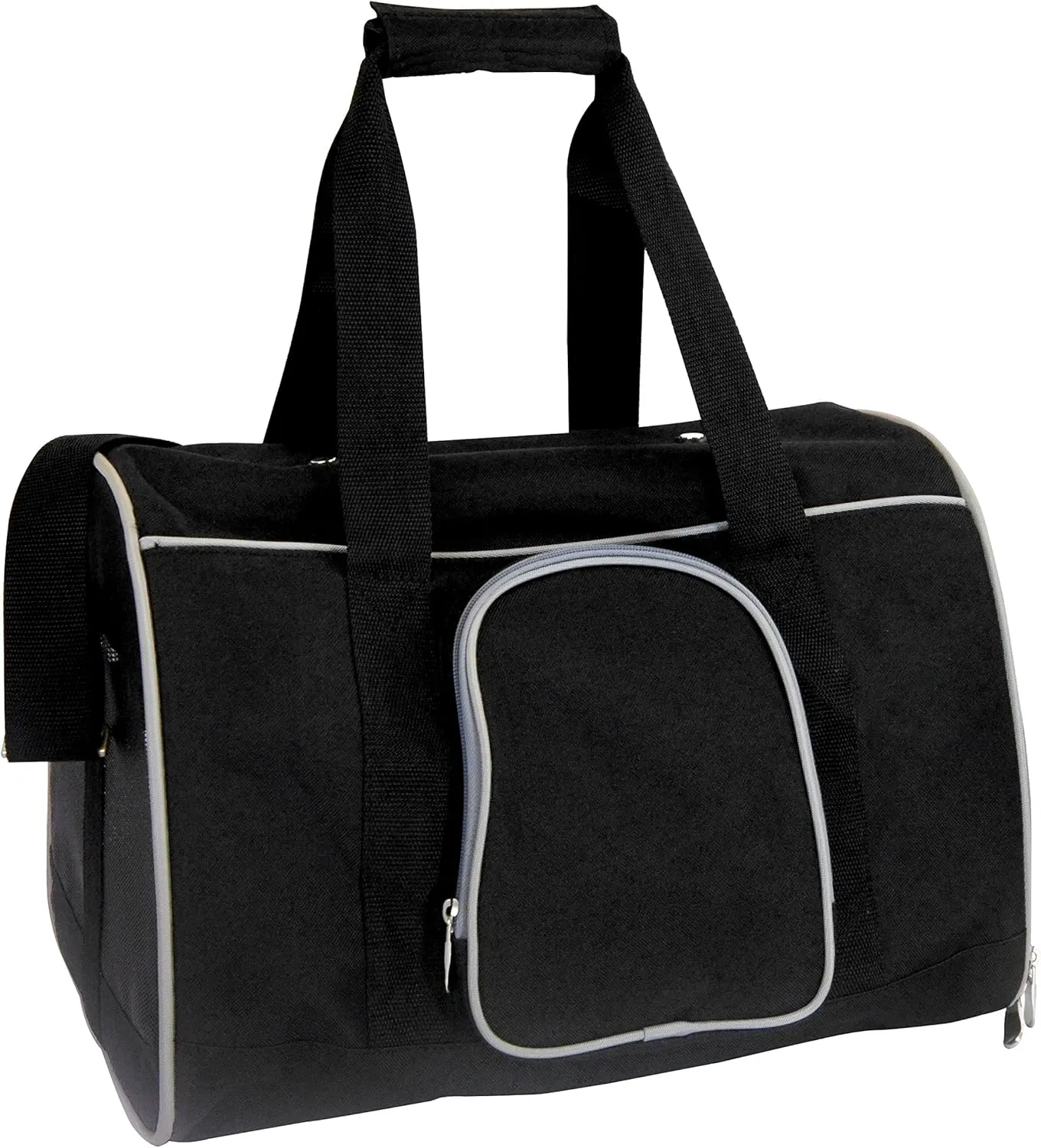 Denco Premium Wheeled Pet Carrier, Gray