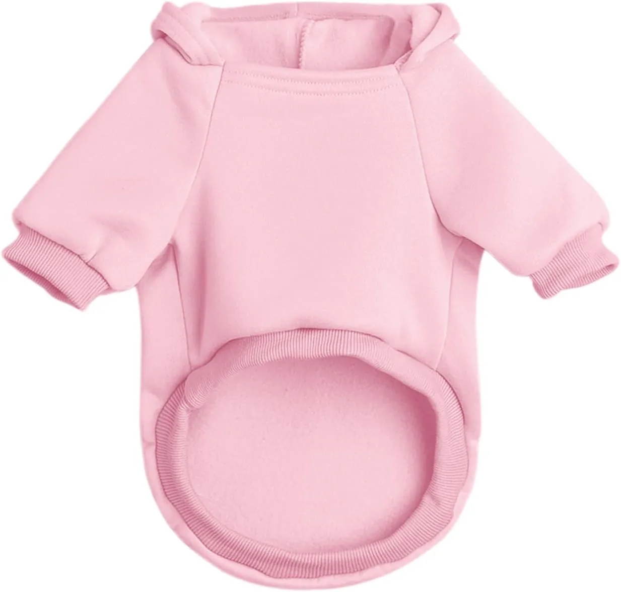 Dog Hoodie Pet Clothes for Small Dogs Thing 2 Printed Hoodies Medium Puppy Hooded Sweatshirt Pullover Outfit(Pink,M)
