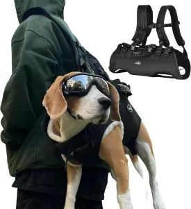 Dog Lift Harness Sling Carrier for Dogs Hind Leg Stair Support Old, Disabled, Joint Injuries, Arthritis, Rehabilitation Nail Trimming, Large Dogs Up and Down Stairs, Cars(33-66 LBS)