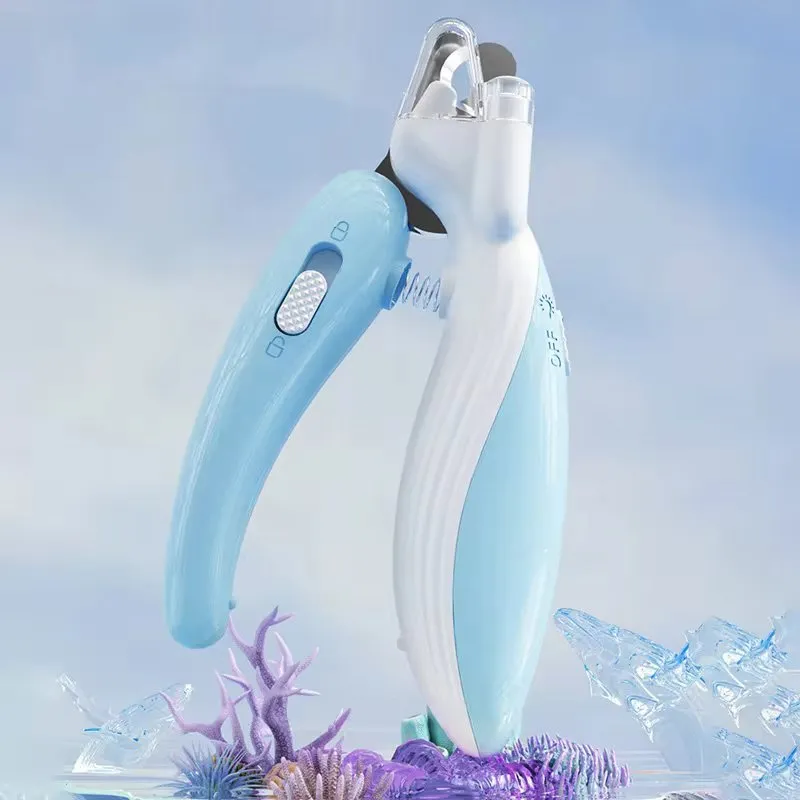 Dog Nail Clippers with Safety Guard and Nail Catcher