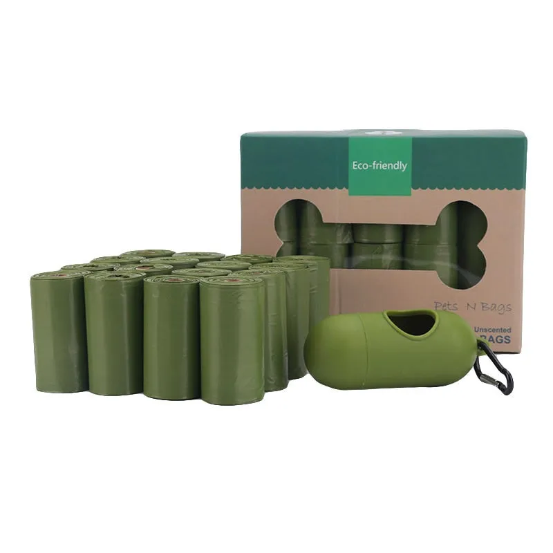Dog Poop Garbage Dispenser Outdoor Home Clean Box Waste Bags