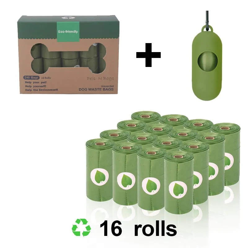 Dog Poop Garbage Dispenser Outdoor Home Clean Box Waste Bags