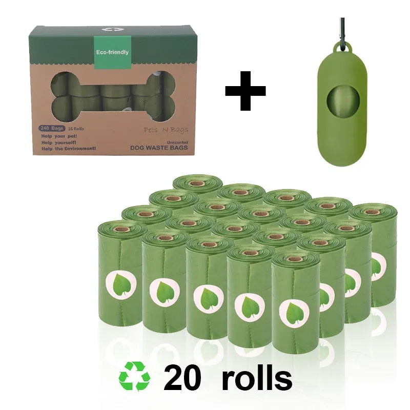 Dog Poop Garbage Dispenser Outdoor Home Clean Box Waste Bags