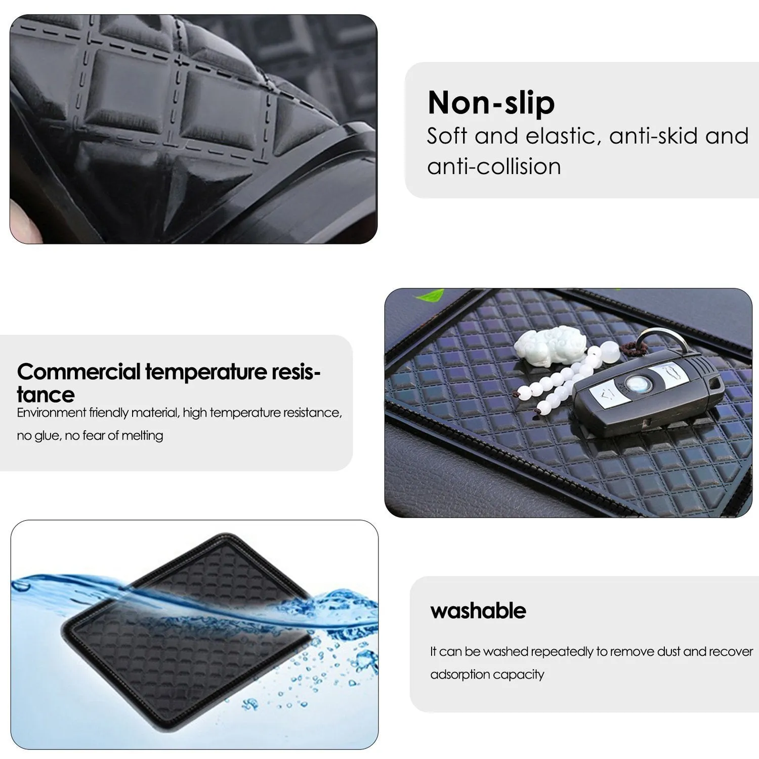 Durable Vinyl Skid Mat Pad - Single Piece