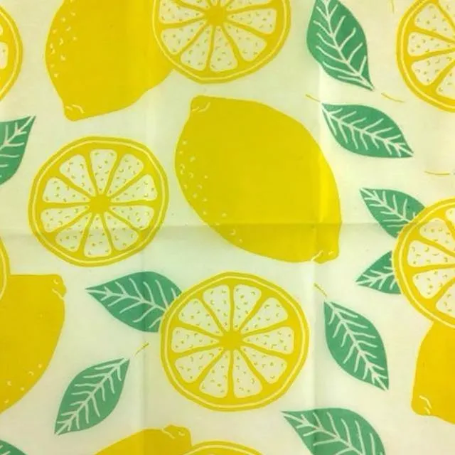 Eco-Friendly Beeswax Food Wrap - Natural Reusable Wraps