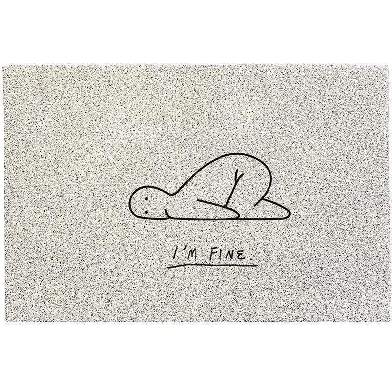 Emotional Support Anti-slip Cuttable Door Mat