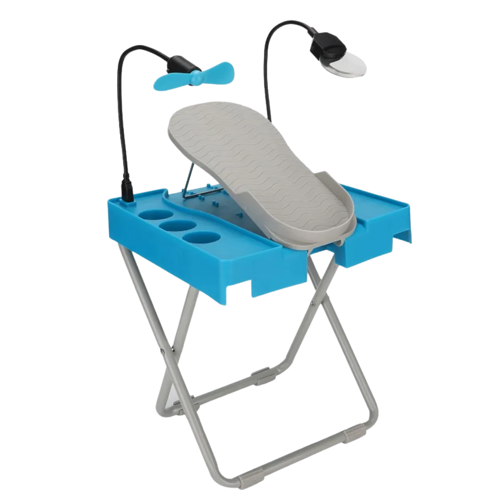 Ergonomic LED Pedicure Foot Rest