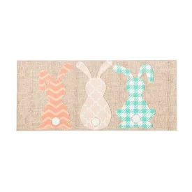 Evergreen Pattern Bunnies Sassafras Burlap Switch Mat