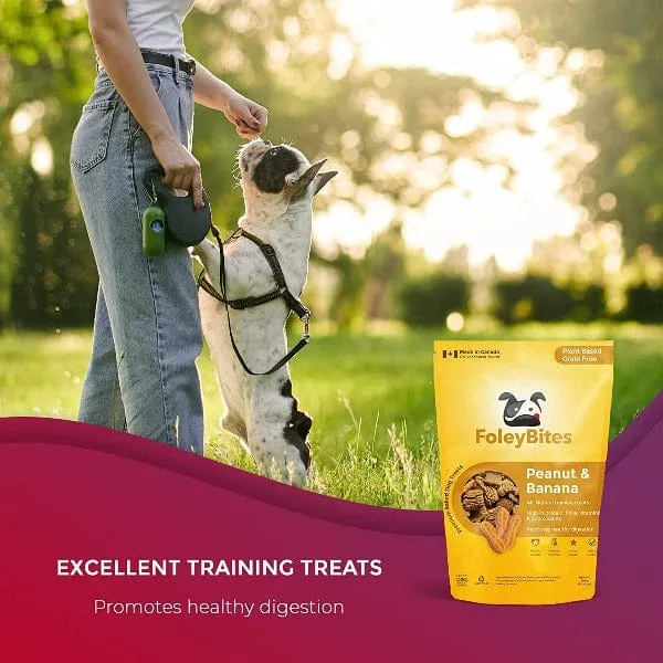 Foley Bites Peanut & Banana Premium Baked Dog Treats