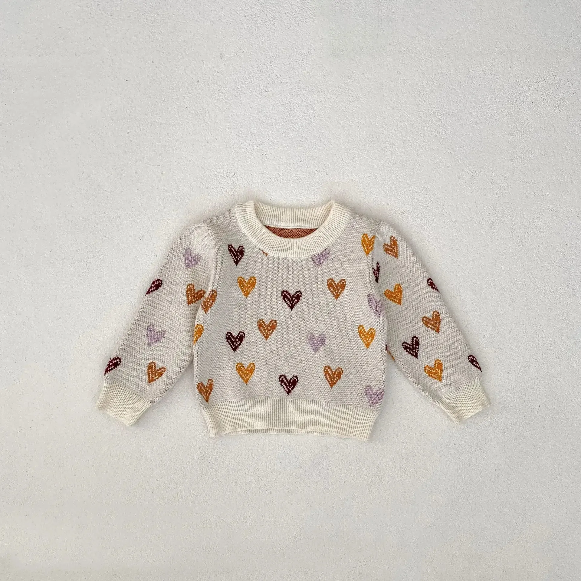 Heart Knitted Sweater