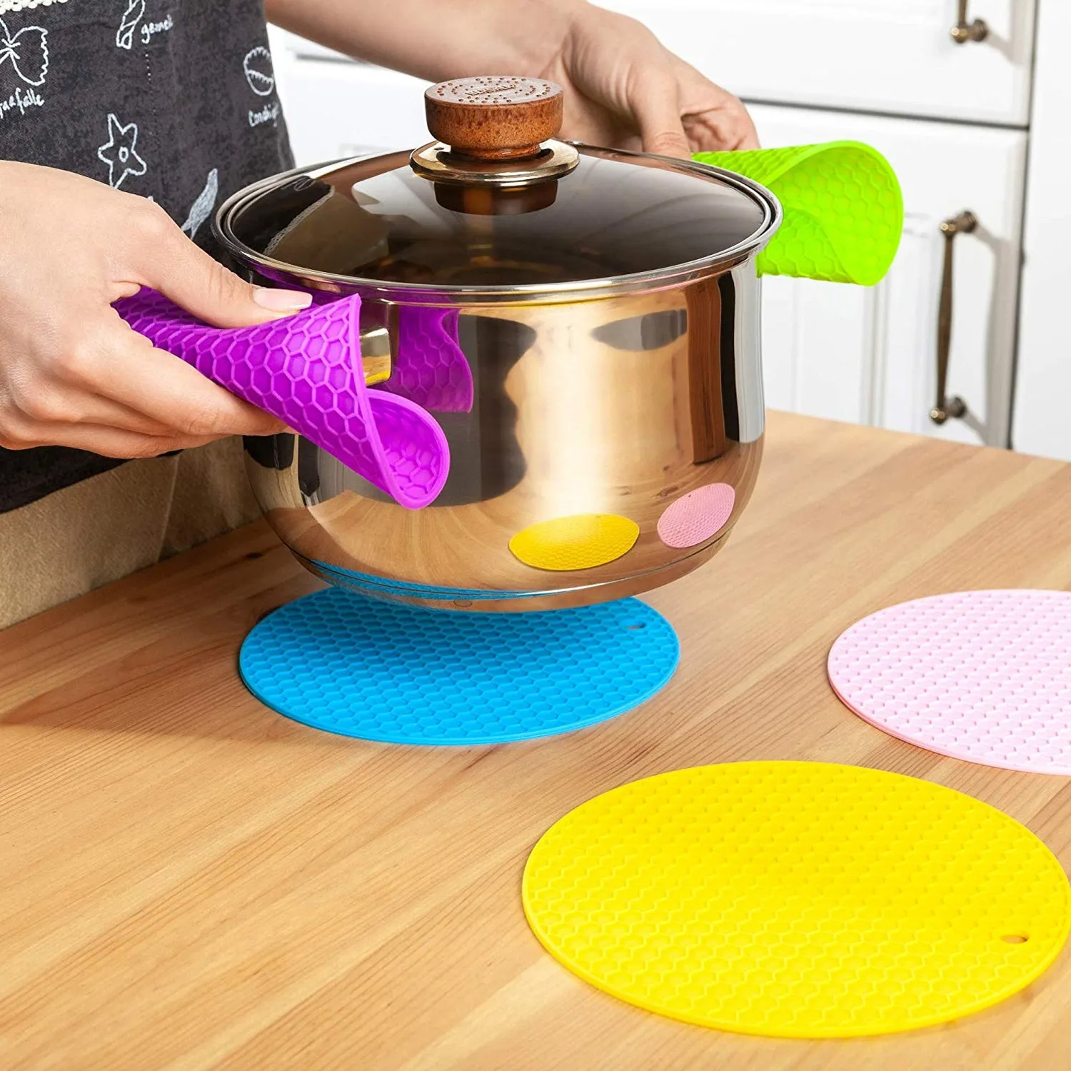 Heat-Resistant Silicone Trivet
