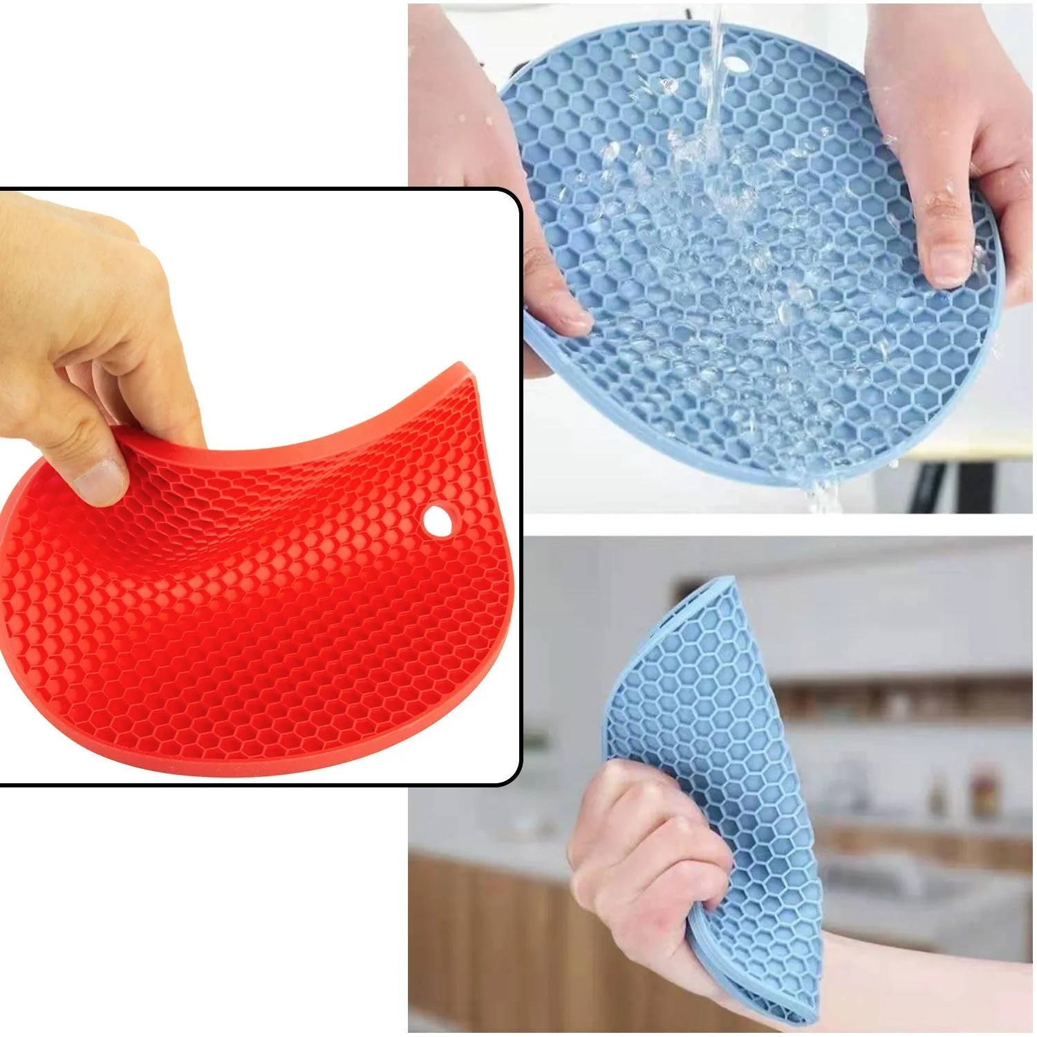 Heat-Resistant Silicone Trivet