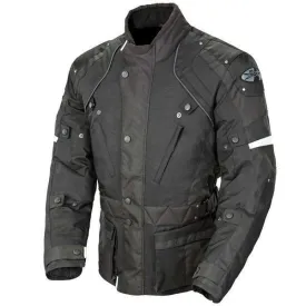 Joe Rocket 'Ballistic Revolution' Mens Black Textile Motorcycle Jacket