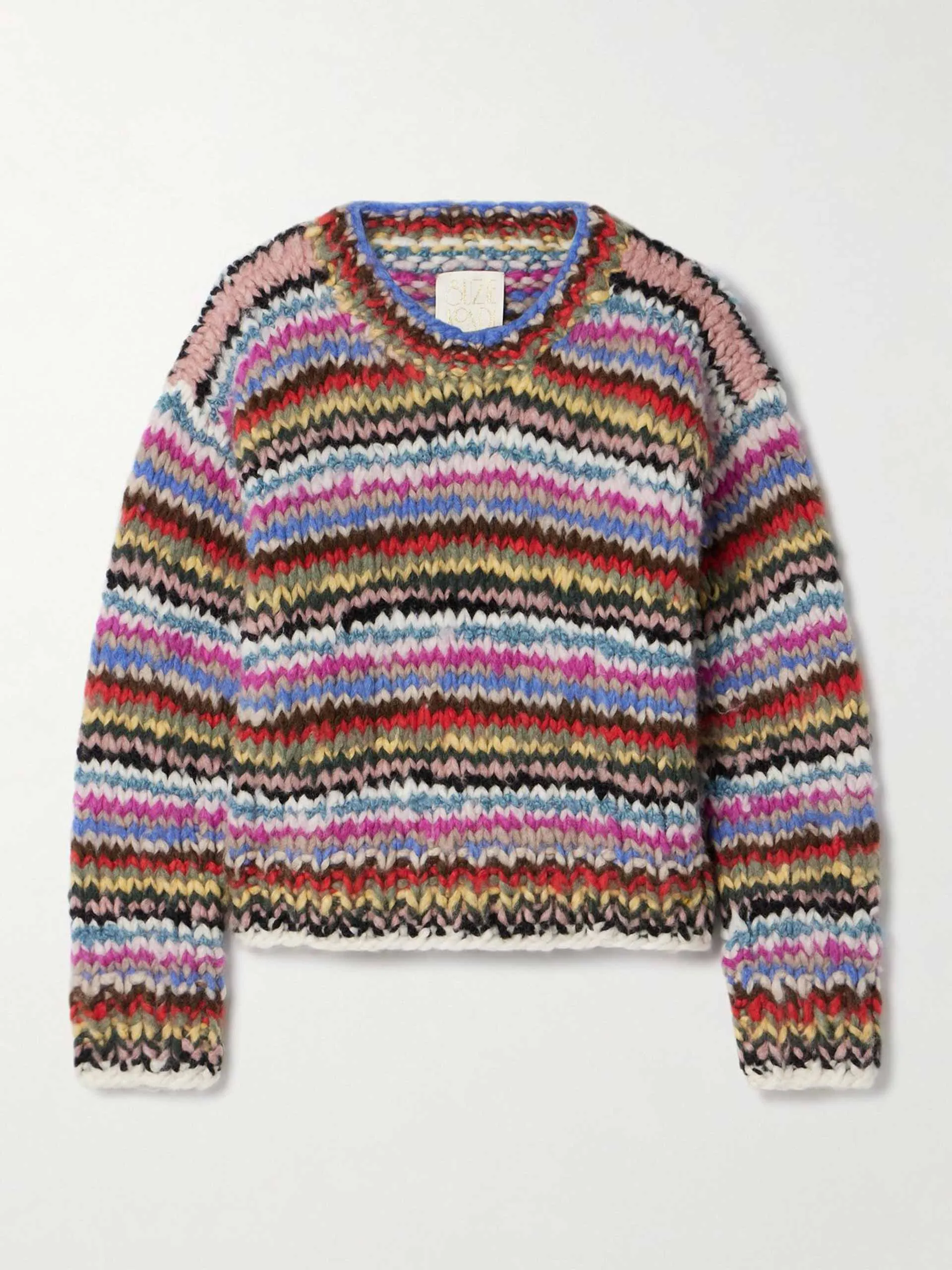 Jooshi striped cashmere sweater