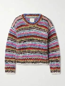 Jooshi striped cashmere sweater