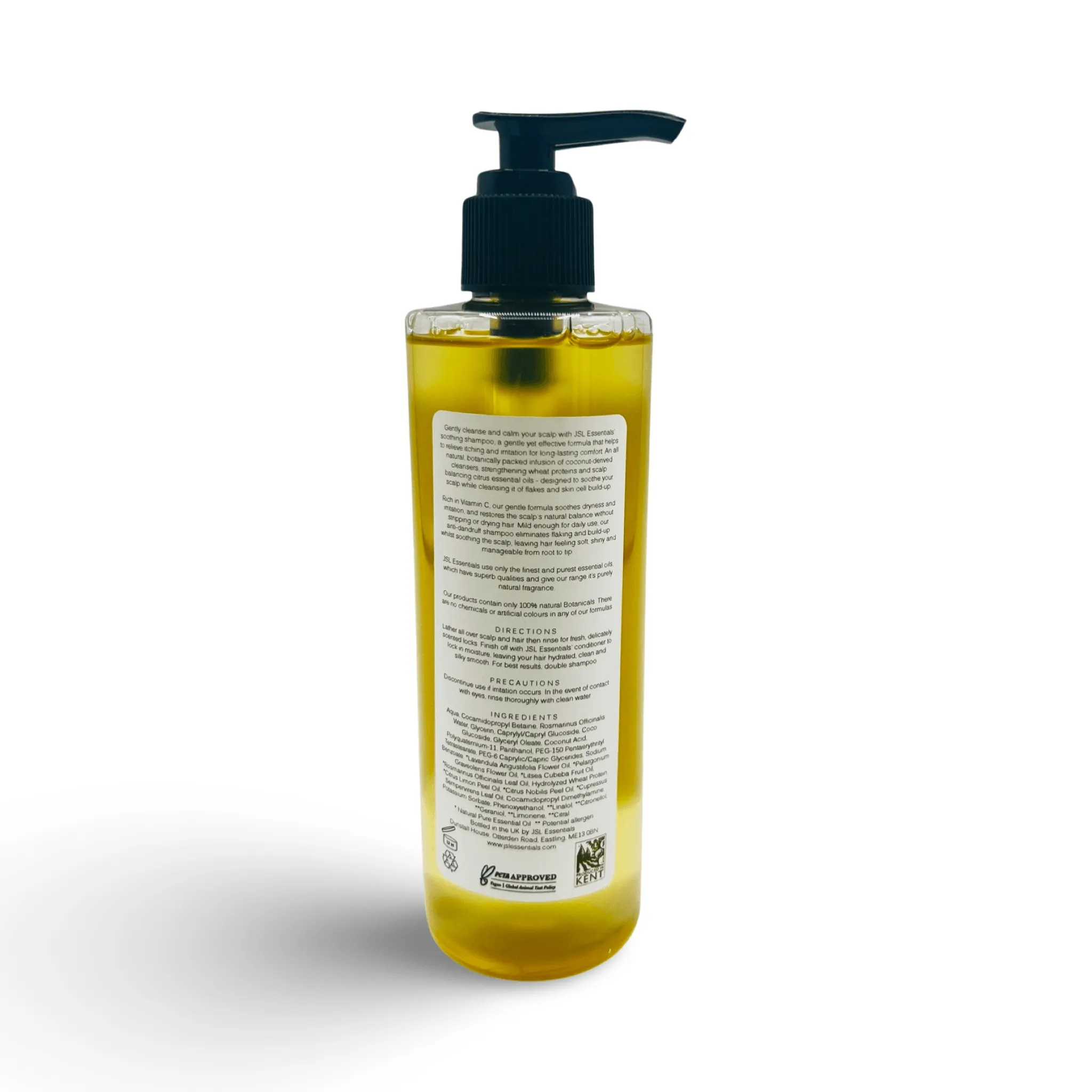 JSL Essentials Lavender, Geranium & May Chang Soothing Shampoo 250ml