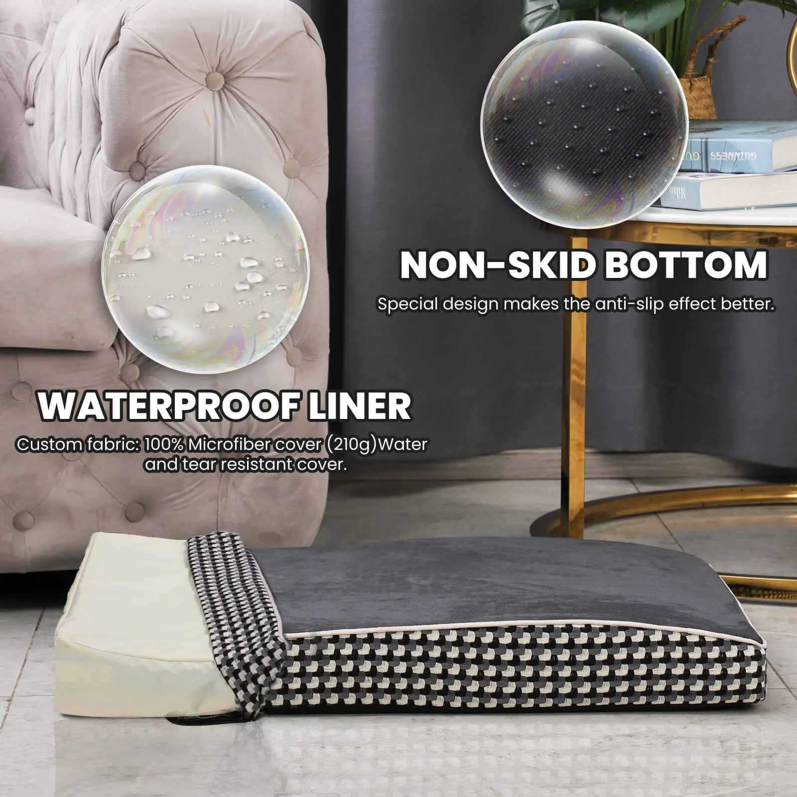 Laifug Wavy Dog Bed
