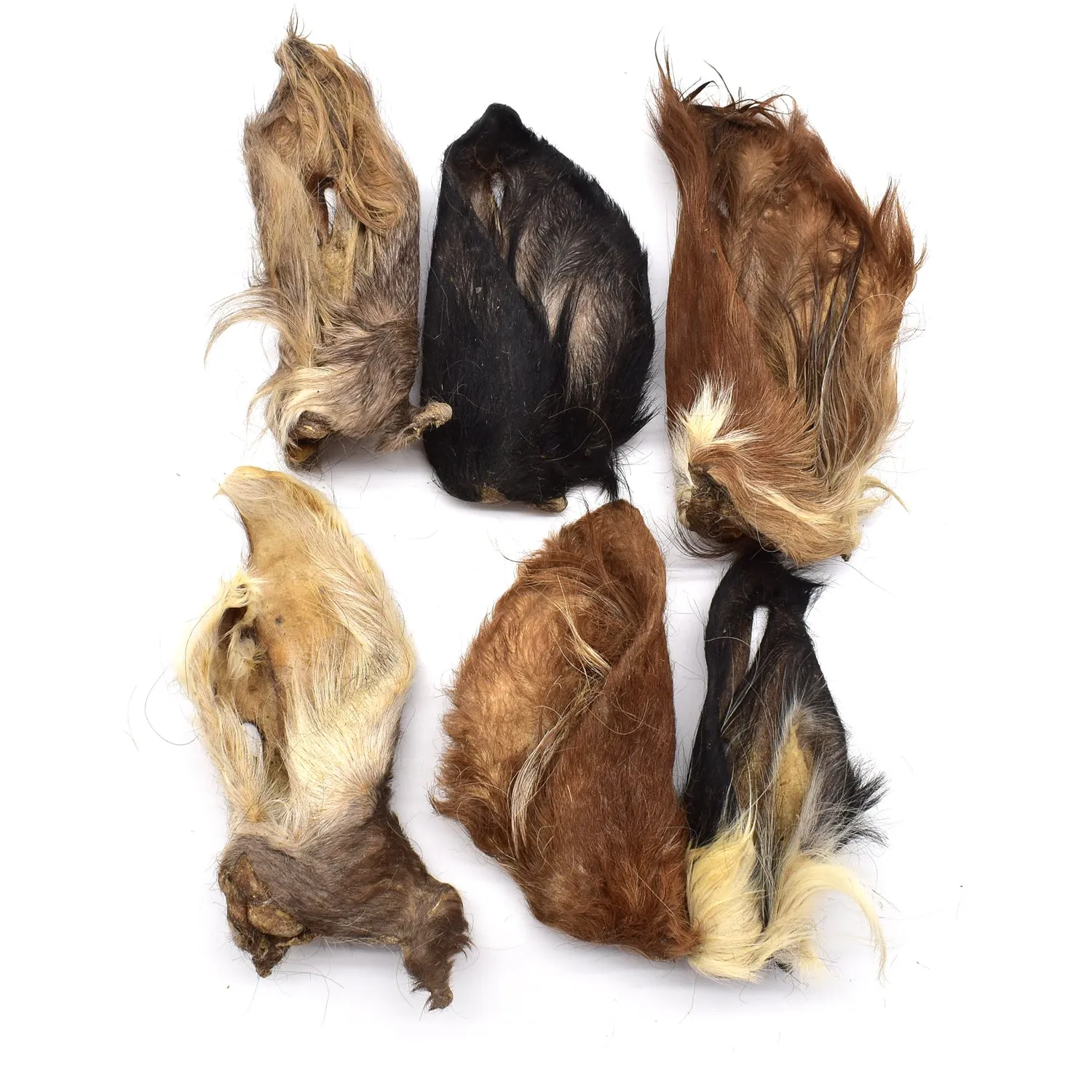 Large Cow Ears with Hair/Fur