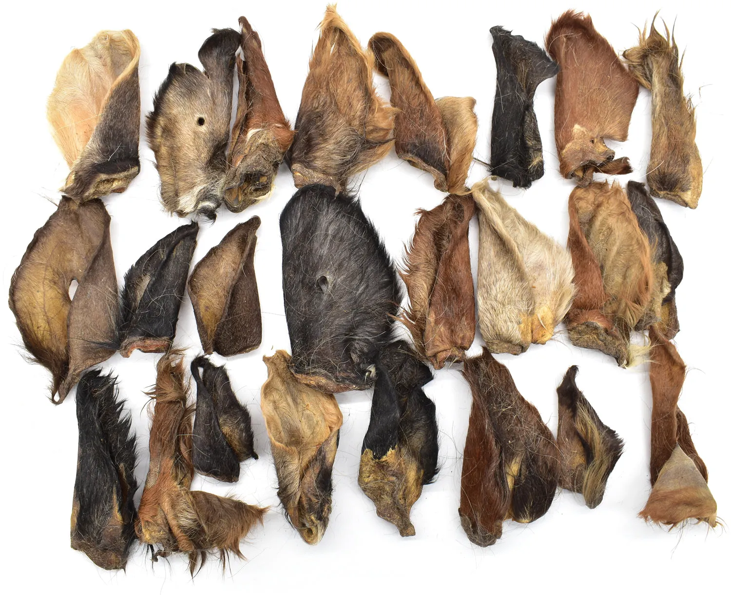 Large Cow Ears with Hair/Fur
