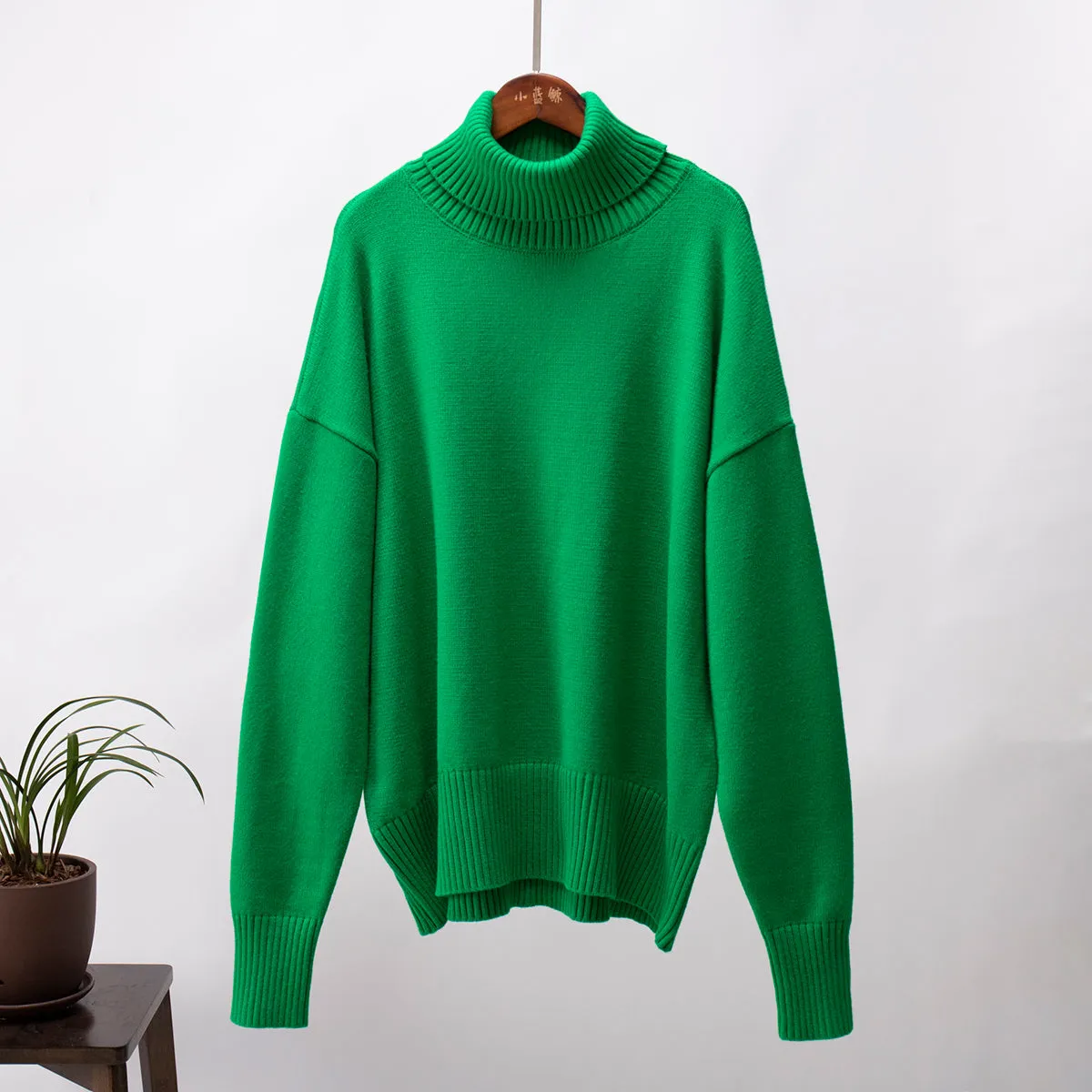 Laurie Oversized Casual Loose Knitted Women Jumper