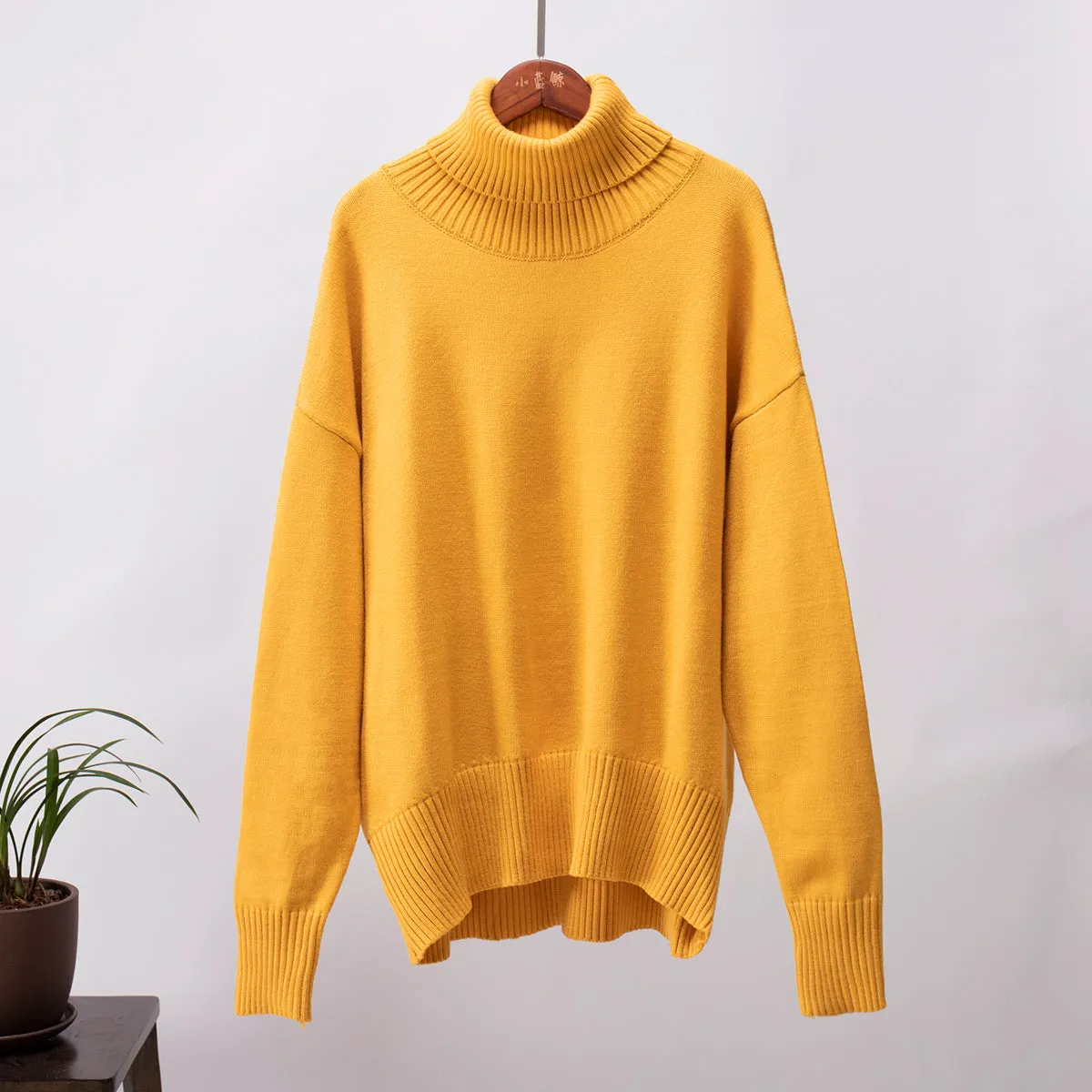Laurie Oversized Casual Loose Knitted Women Jumper