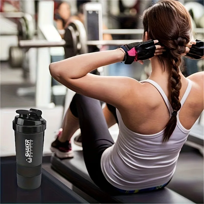 Leakproof 500ml Portable Protein Shaker Bottle for Sports