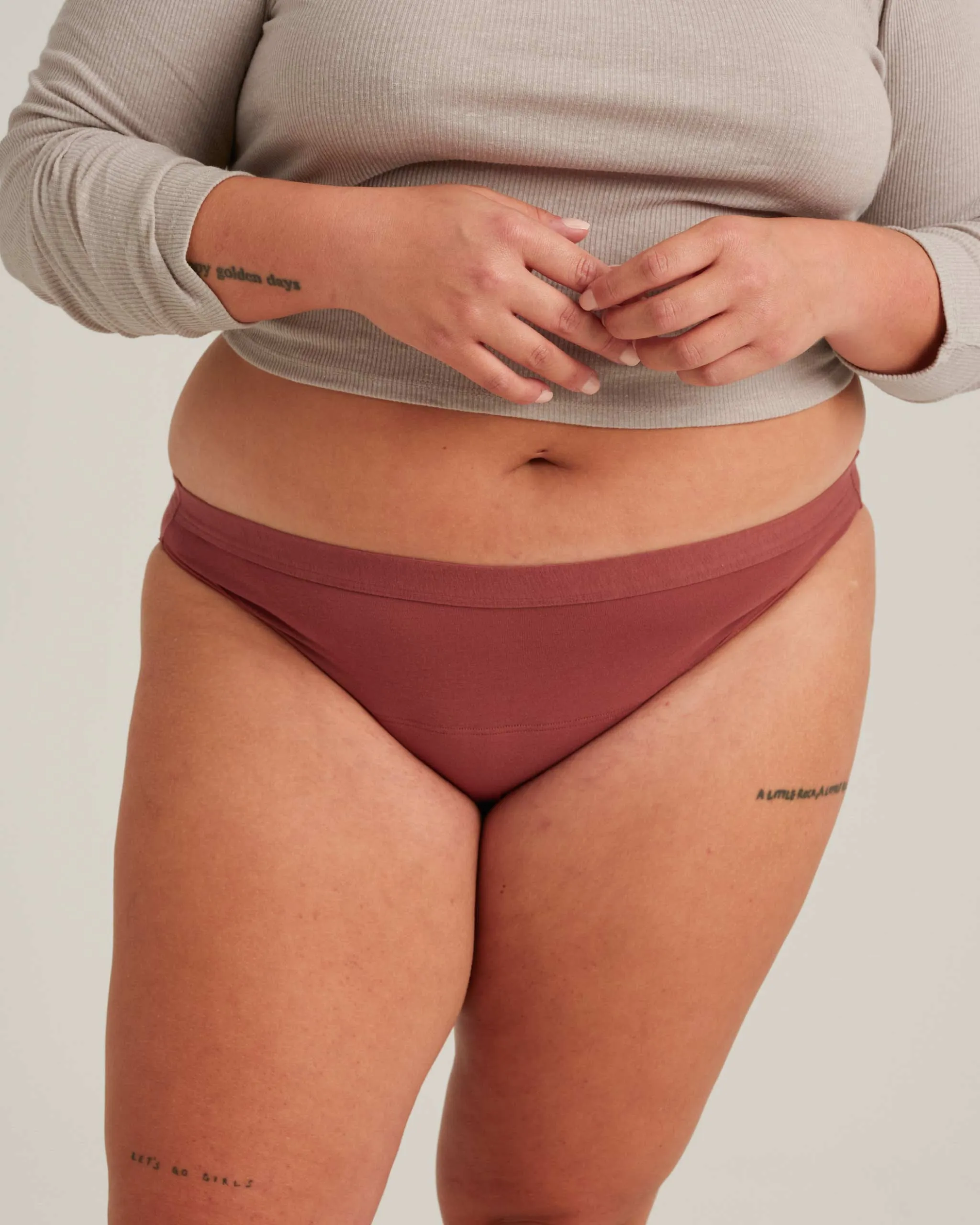 Leakproof Cotton Bikini